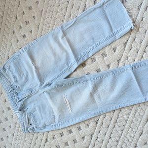 Gap slim straight (cut into capris)
